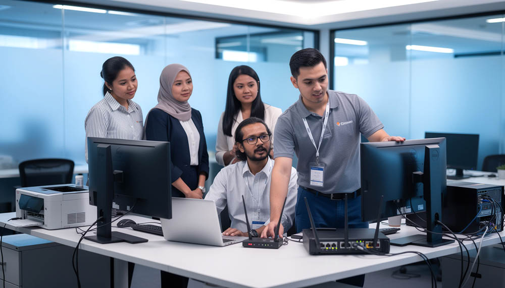 on site it support service malaysia kl selangor
