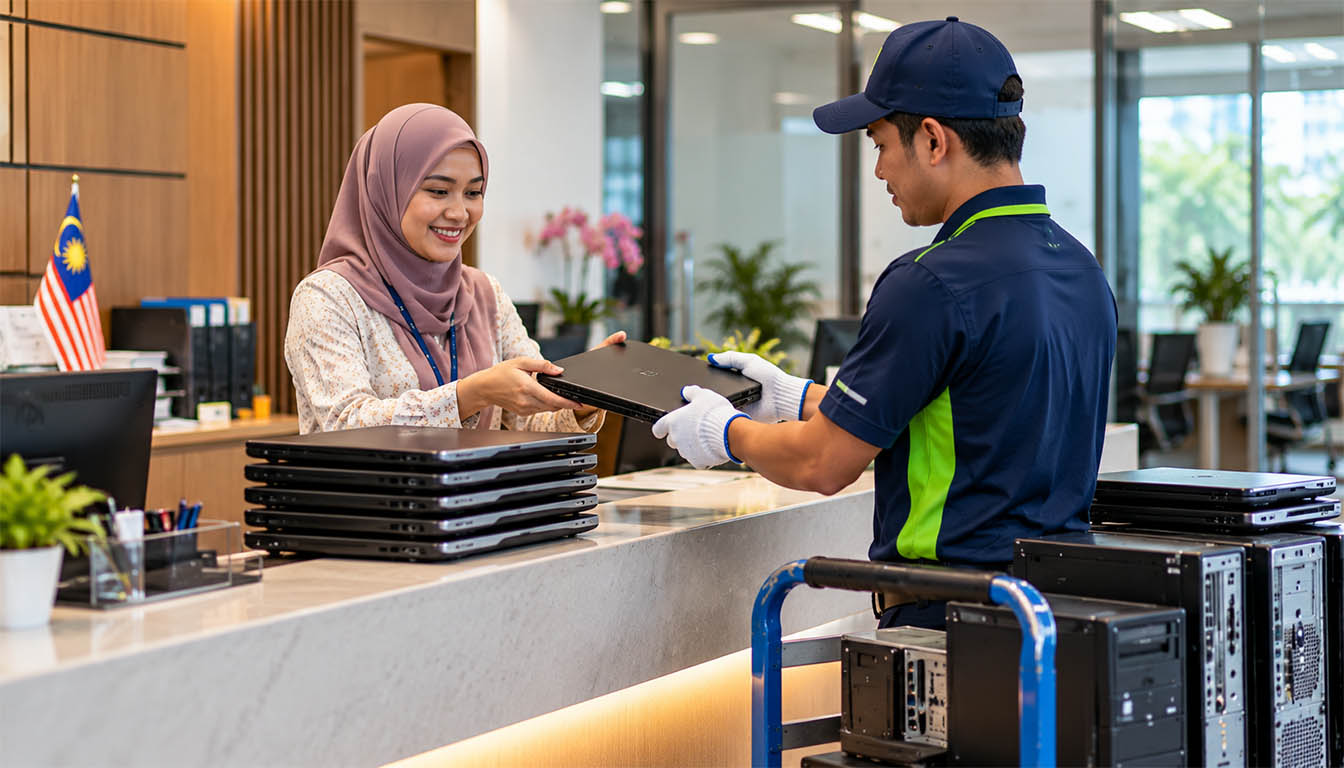 on-site IT asset pickup service kl selangor